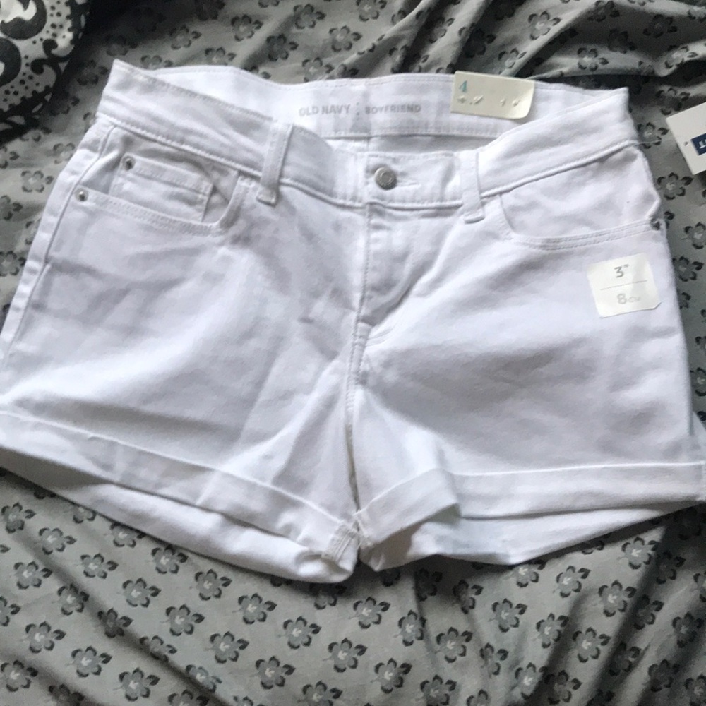 White shorts